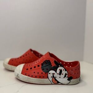 Native Mickey Mouse Slip On Waterproof Shoes